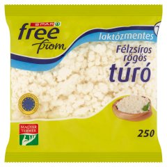 SPAR free from laktózmentes félzsíros rögös túró 250 g