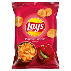Lay\'s pikáns, paprikás ízű burgonyachips 60 g