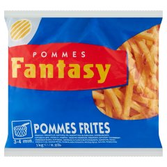 Pommes Fantasy elősütött gyorsfagyasztott félkész hasábburgonya 1 kg