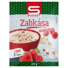 S-Budget epres-málnás zabkása 65 g