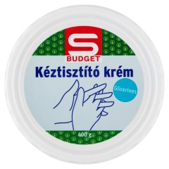 S-Budget glicerines kéztisztító krém 400 g