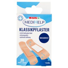 SPAR Medihelp klasszikus sebtapasz 20 db