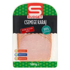 S-Budget szeletelt csemege karaj 100 g