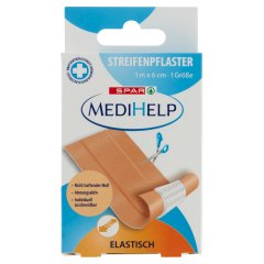 SPAR MediHelp sebtapasz rugalmas anyagból 1 m x 6 cm