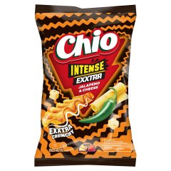 Chio Intense Exxtra jalapeño chili és sajt ízű burgonyachips 55 g