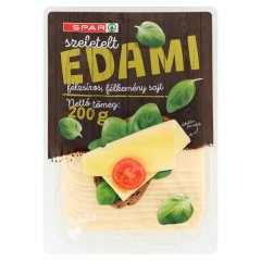 SPAR Edami szeletelt félzsíros, félkemény sajt 200 g