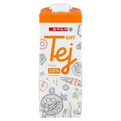 SPAR UHT teljes tej 3,5% 1 l
