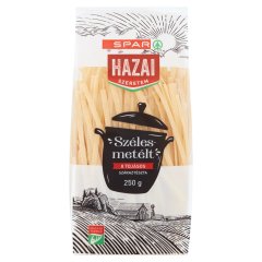 SPAR Hazai Szeretem szélesmetélt 8 tojásos száraztészta 250 g