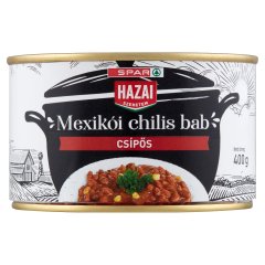 SPAR Hazai Szeretem csípős mexikói chilis bab 400 g