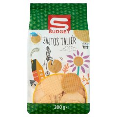 S-Budget sajtos tallér 200 g