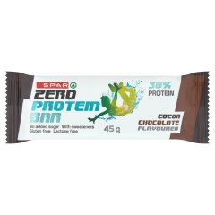 SPAR Zero Protein Bar kakaós-csokoládés ízű fehérjeszelet édesítőszerekkel 45 g