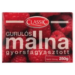 Classic gyorsfagyasztott gurulós málna 250 g