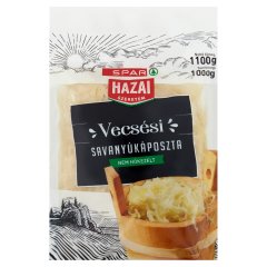 SPAR Hazai Szeretem vecsési savanyúkáposzta 1100g