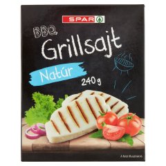 SPAR BBQ natúr grillsajt 240 g
