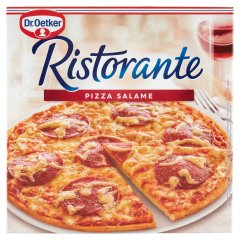 Dr. Oetker Ristorante Pizza Salame gyorsfagyasztott pizza szalámival és sajttal 320 g