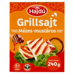 Hajdú mézes-mustáros grillsajt 240 g
