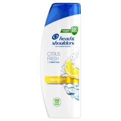 Head & Shoulders Citrus Fresh korpásodás elleni sampon zsíros hajra 400ml napi használatra