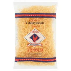 Ürömi Arnold vékonymetélt 8 tojásos száraztészta 200 g