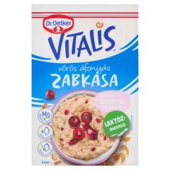 Dr. Oetker Vitalis vörös áfonyás zabkása alappor 50 g