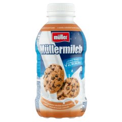 Müller Müllermilch csokoládé-karamell-keksz ízű zsírszegény tejital 400 g