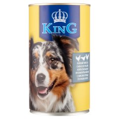 King teljes értékű állateledel felnőtt kutyák számára baromfihússal 1240 g