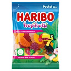 Haribo Tropifrutti gyümölcsízű gumicukorka 100 g