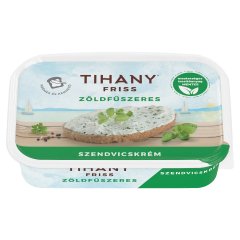 Tihany Friss zöldfűszeres szendvicskrém 120 g