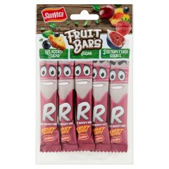 SunVita Piros bogyós gyümölcsszelet 5 x 15 g (75 g)
