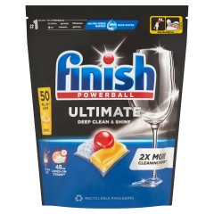 Finish Powerball Ultimate All in 1 Citrom mosogatógép kapszula 50 db 645 g