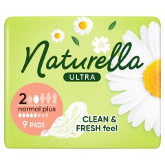Naturella Ultra Szárnyas Betét, Normal Plus (2-es méret) Méret, 9 db