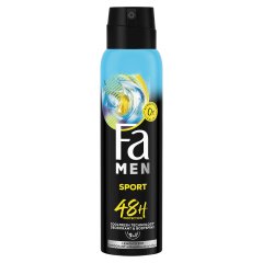 Fa Men Sport 2 az 1-ben deospray és testpermet citrom illattal 150 ml