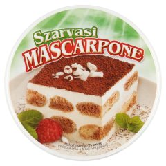 Szarvasi Mascarpone tejszínes, zsírdús, friss krémsajt 250 g