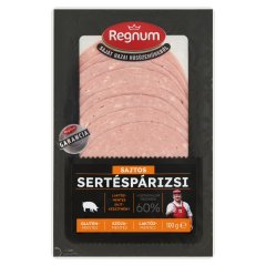 REGNUM szeletelt sajtos sertéspárizsi 100 g