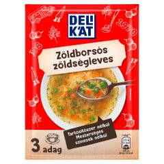 Delikát zöldborsós zöldségleves 47 g