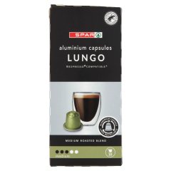 SPAR Lungo kávékapszulák 10 db 50 g