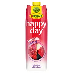 Rauch Happy Day Immun Iron vegyes gyümölcsnektár C-vitaminnal és vassal 1 l