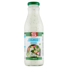 S-Budget joghurtos salátaöntet, sovány joghurttal 500 ml