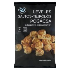Frigotti előkelesztett, gyorsfagyasztott leveles sajtos-tejfölös pogácsa 1000 g