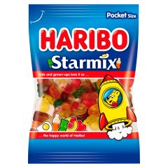 Haribo Starmix gyümölcs- és kólaízű gumicukorka 80 g