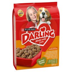 Purina Darling teljes értékű állateledel felnőtt kutyák számára szárnyassal 500 g
