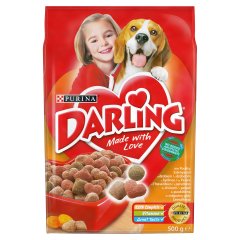 Purina Darling csirke és pulyka ízletes keverékével száraz kutyaeledel 500 g