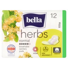 Bella Herbs normal illatosított egészségügyi betét 12 db