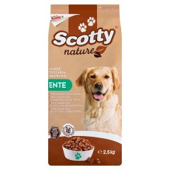 Scotty Nature teljes értékű állateledel kacsával felnőtt kutyák számára 2,5 kg 