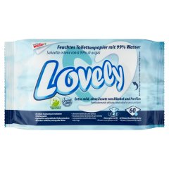 Lovely nedves toalettpapír 60 db