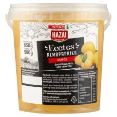 SPAR Hazai Szeretem csípős ecetes almapaprika édesítőszerrel 850 g