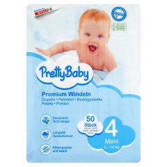 Pretty Baby 4 Maxi 8-14 kg prémium nadrágpelenka 50 db