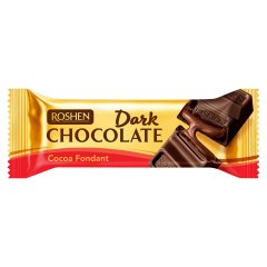Roshen étcsokoládé szelet csokoládé-brandy ízű töltelékkel 33 g