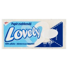 Lovely papír zsebkendő 3 rétegű 100 db