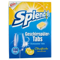 Splendid Citromfriss mosogatógép-tabletta 100 x 18 g (1800 g)