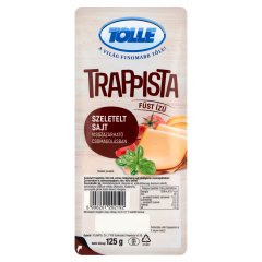 Tolle füst ízű szeletelt trappista sajt 125 g